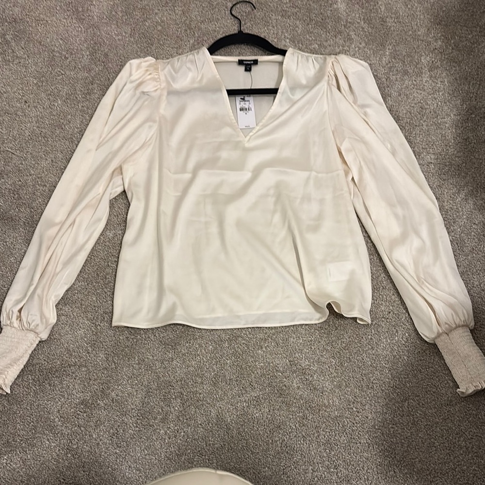 Elegant Cream Blouse